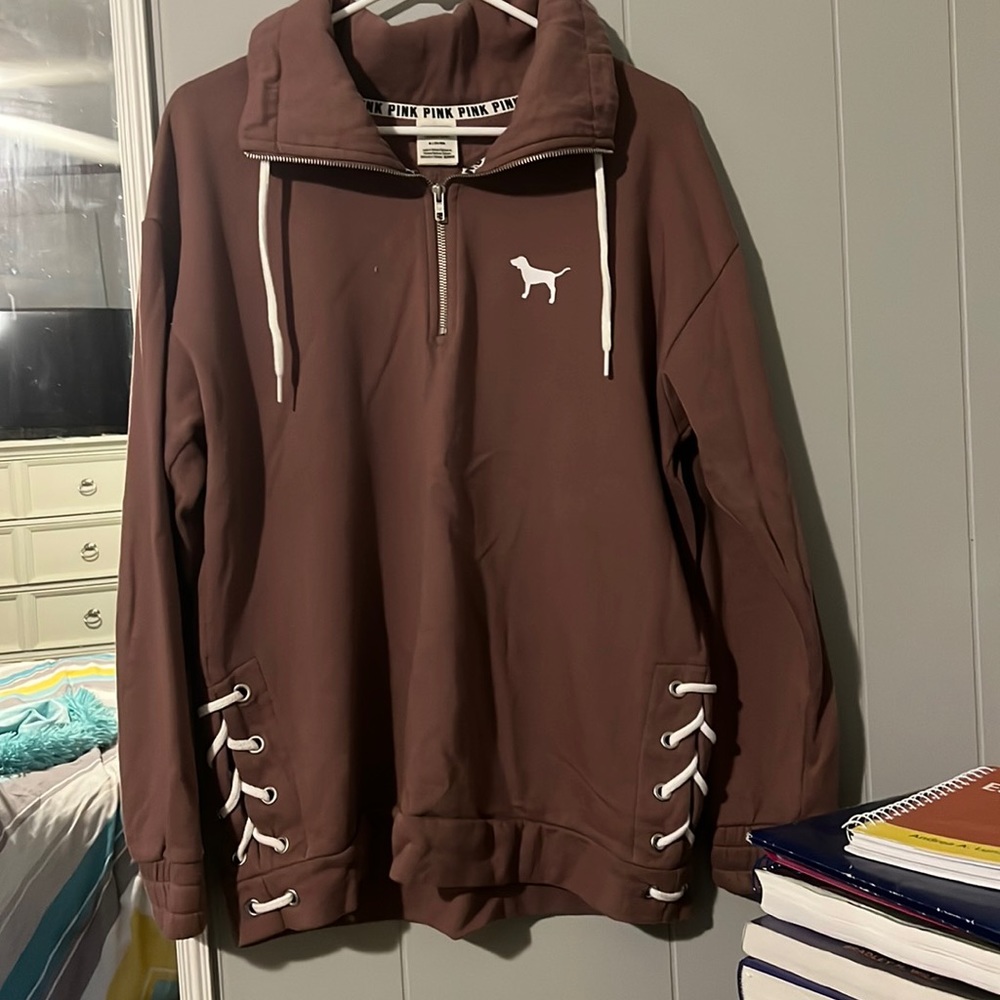 PINK sweatshirt. Size M